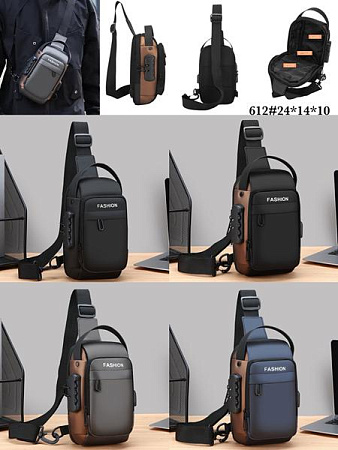 Сумка Fashion Bag 612 black - делук