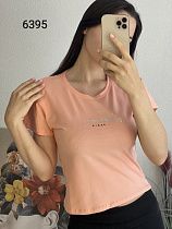 Футболка Fsn 6396-1 peach - делук
