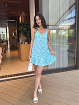 Сарафан Arina 1624 l.blue - делук