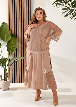 Костюм Dgmd 667 beige - делук