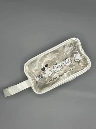 Косметичка Luna-Bag 25-582 white - делук