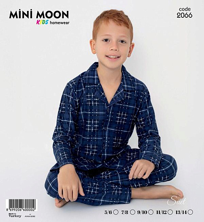 Пижама Baykush 2066 navy Пижама Baykush 2066 navy - делук