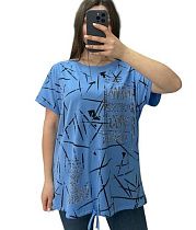 Футболка Elena&Vika 25313 l.blue - делук