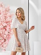 Платье Deliv 561 white - делук