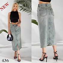 Юбка Beki 436 grey - делук