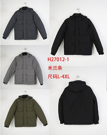 Куртка Tran H27012-1 black - делук