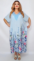Платье Romeo Life RL1265 l.blue - делук