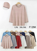 Свитер Anne-Kiss Me J129 mix - делук