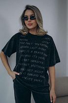 Футболка Little Secret 10082 black - делук