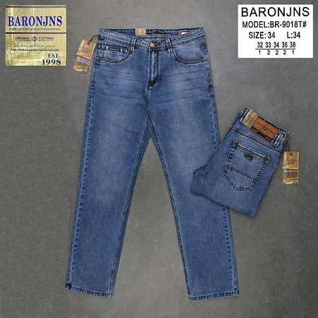 Джинсы God Baron BR9018 blue - делук
