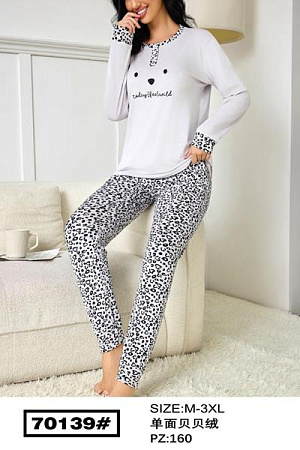 Пижама Romeo Life 70139 l.grey - делук