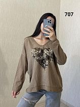 Свитер Fsn 707 khaki - делук
