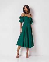 Платье Odis 849 green - делук
