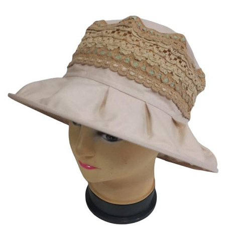 Шляпа Mabi 0786 beige - делук