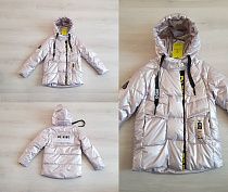 Куртка No Brand 2190 silver - делук