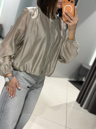 Блузка Comod 2505 l.grey - делук