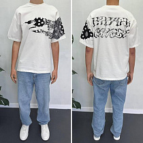 Футболка I8Denim 90567 white - делук
