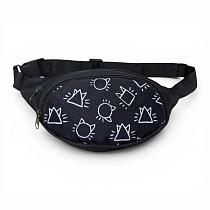 Бананка Fashion Bag PNO04-18 black - делук