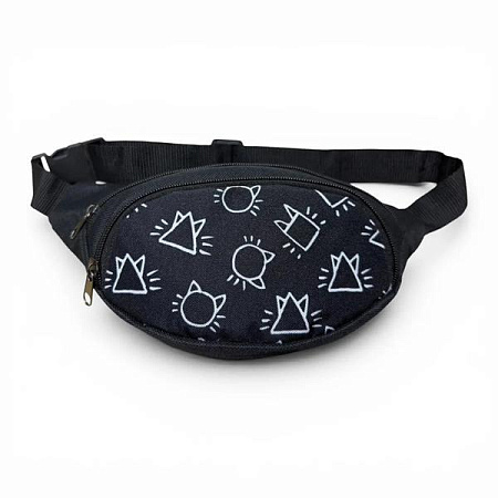 Бананка Fashion Bag PNO04-18 black - делук