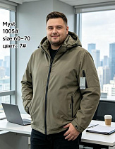 Куртка Liopt 1005-7 khaki - делук