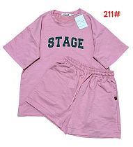 Костюм Van Truong 211 pink - делук