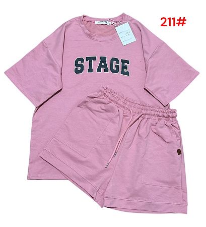 Костюм Van Truong 211 pink - делук