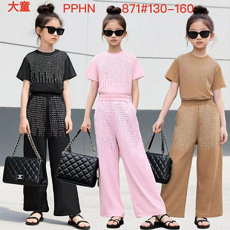 Костюм Спорт Chicwear 871 brown - делук