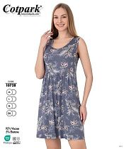 Ночнушка Cotpark 10728 grey - делук