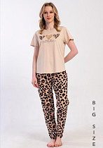 Пижама Trikotag T114 beige - делук