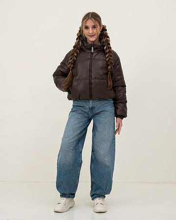 Куртка Moda School M454 brown - делук