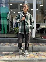 Рубашка Jjf 7732 green - делук