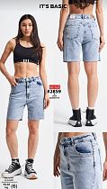 Шорты Jeans Style 2859-4 l.blue - делук