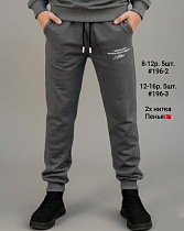 Штаны Спорт Amz 196-2 grey - делук