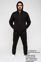 Костюм Спорт Azt TK0147 black-brown - делук