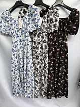 Платье Namik NM63 white-blue - делук