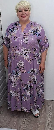 Платье Romeo Life RL1063 lilac - делук