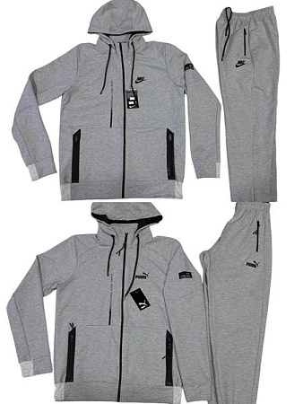 Костюм Спорт Sevim 777-1-11N grey - делук