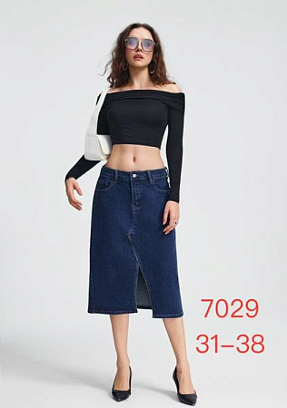 Юбка Newjeans 7029 navy - делук