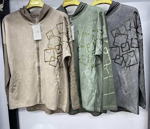 Кофта Kaffir Lily 136 green - делук