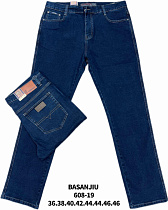 Джинсы Basanjiu 608-16 blue - делук