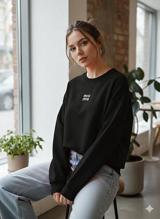 Свитер Newe 54-3 black - делук