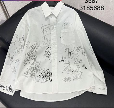Рубашка Meloria 3185688 white - делук