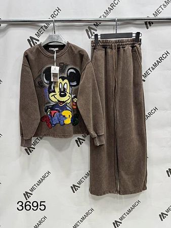 Костюм Спорт Met&March 3695 brown - делук