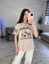 Футболка S.Style 67-1 beige - делук