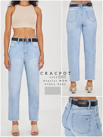 Джинсы Ruxa 1553 l.blue - делук