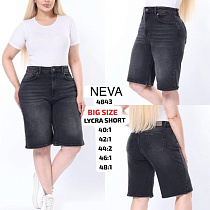 Шорты Jeans Club 4843 black - делук