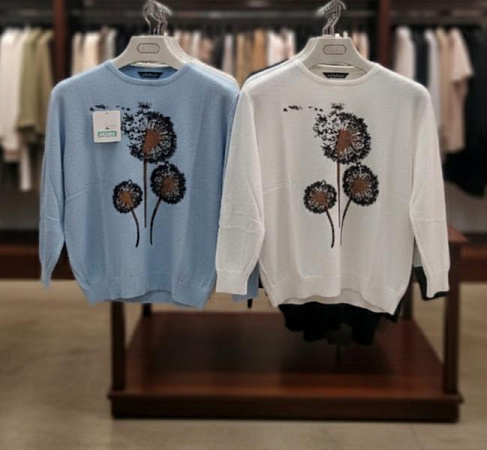 Свитер Julia JL955 l.blue - делук