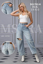 Джинсы Jeans Club BG1762H l.blue - делук