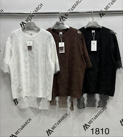 Футболка Met&March 1810 brown - делук