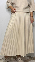 Юбка Kosta 8919 l.beige - делук